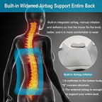 TLSO Inflatable Thoracolumbar Fixed Back Spinal Brace, Pain Relief and Straightener for Fractures Lightweight & Adjustable Back Brace for Kyphosis,Osteoporosis,Mild Scoliosis & Post Surgery Support,