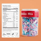 Edible Unicorns Sprinkles Pastel Unicorn Confetti Jimmies Sanding Sugar Sprinkles Mix for Cake Decorations Baking Ice Cream Cookies Cupcake Topper 6.5 ounces