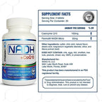 MAAC10 NADH + CoQ10 Supplement | Great Tasting Chewable Tablets | 50mg PANMOL® NADH + 100mg CoQ10 | for Fatigue, Energy and Mental Focus | NAD+ Supplement (60 Tablets 2 per Serving)