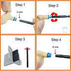 Hearing aid Wax Guards Filters Cerumen Stop Wax Traps for Phonak, Unitron, Widex Hearing aids Cleaner with Cleaning Brush kit Tools and Carry case – 3Packs/24 Filters