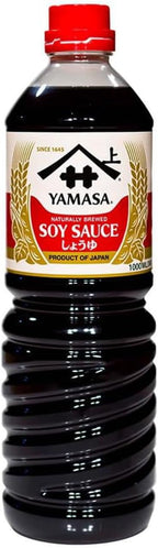 Yamasa Soy Sauce, spicy, 34.0 Fl Oz