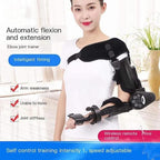 Stroke Hemiplegia Arm Elbow Hand Electric Intelligent Joint Bracket Rehabilitation Robot Equipment Wireless Intelligent Key Control, Hinged Elbow Brace Arm Exerciser,Right