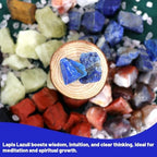 1.1lb Bulk Raw Lapis Lazuli Rough Crystal-Natural Lapis Lazuli Raw Stones Crystal for Tumbling, Cabbing, Fountain Rocks, Decoration, Polishing, Wire Wrapping, Wicca & Reiki Crystal Healing