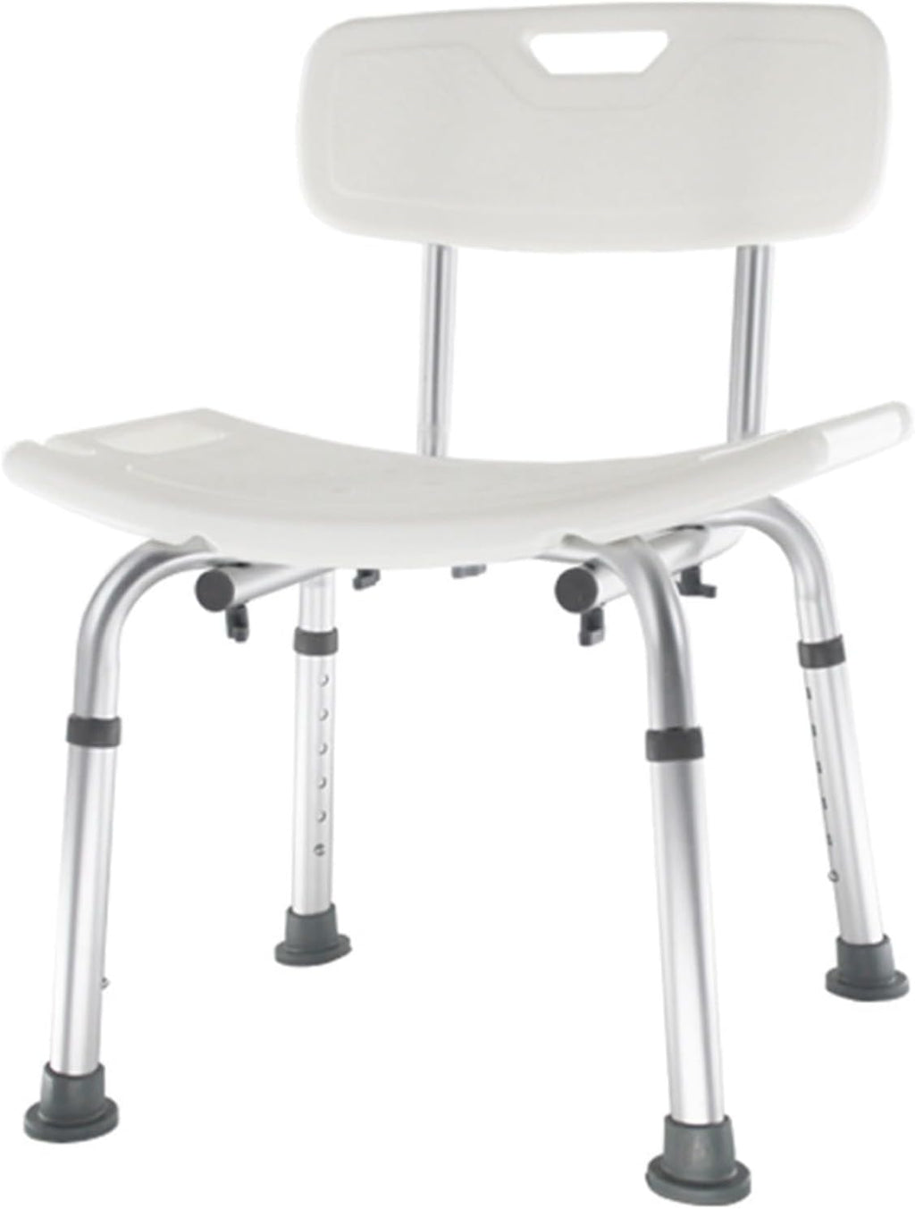 Home Portable Bathroom Chair,Height Adjustable Bathroom Shower Chair,Invisible Armrest Safety Bath Stool for Elderly Disabled and Pregnant Women B