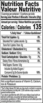 Britannia Crackers 50 50 Sweet and Salty Biscuit 13.12oz (372g) - Delicious, Light & Crispy Grocery Cookies - Best Treat for Friends & Family (Pack of 8)