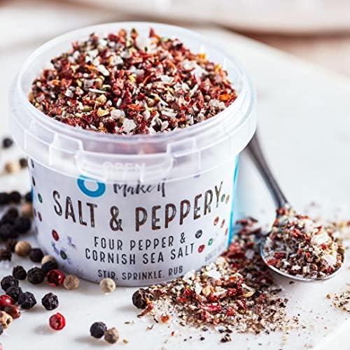 Cornish Sea Salt And Pepper Pinch Salt 60G