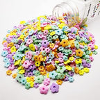 SE Si&Moos Edible Flowers Sprinkles for Cake Decorating Mini Sugar Flowers Pastel Confetti Sprinkles Edible Flower Cake Decorations, Baking, Ice Cream, Cookies, Cupcake Toppers Party Baby Shower Holiday Supplies 3 OZ