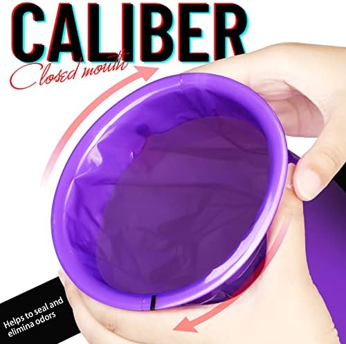 YGDZ Barf Bags, 15 Pack Vomit Bags Disposable Throw Up Emesis Bags Puke Nausea Bags for Travel Motion Sickness, Car & Aircraft, Purple