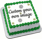 Galimeli Generic Custom Edible Cake Topper Image Personalized Photo, Logo 5" x 5" Square, Multicolored, 1 Ounce, 1 Piece, Versatile Occasions, Birthday