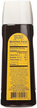 Bull-Dog Chuno Semi-Sweet Sauce 10.1 Fl. Oz. (3 Bottles)
