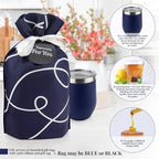 Tea Lovers Gifts Basket - Gift Set Include Temperature Retention Cup 12 Special Blend Teabags & Honey Presented in Beautiful Gift Bag For Women & Men - Birthday, Get Well, Thinking of You Care Package