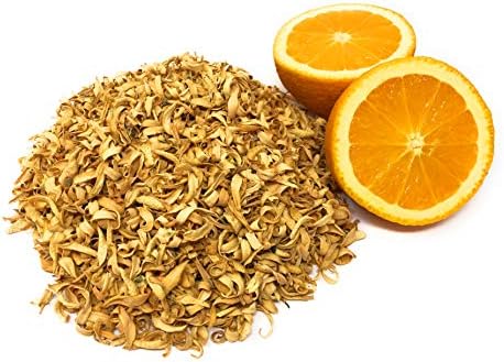 Pure Orange Flower Petals - Beautiful Dried Orange Flower Blossoms that can be enjoyed as tea infusion, infused water or as ingredients of bath bombs, candles and potpourri, decoration, sprinkles