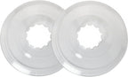 2PCS Freewheel Spoke Protector, Diameter 138mm Bicycle Flywheel Guard Bike Wheel Spoke Protector Cover Part for Mountain Bike, Road Bike
