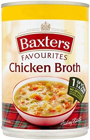 Baxters Favourites Chicken Broth - 400g - Pack of 2