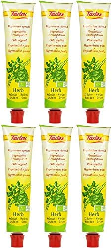 (6 Pack) - Tartex - Yeast Pate with Herbs | 200g | 6 Pack Bundle