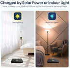 Solar Powered Weight Scale with Endless Power, Scale for Body Weight, Electronic Bathroom Scale for Weight Loss, Digital Weighing Scale with 0.1lb Accuracy No Battery Required, 400lb/180kg