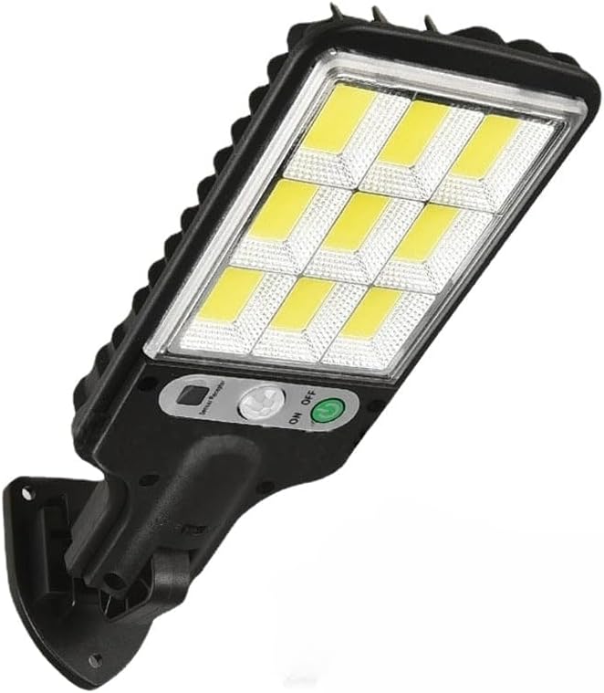 SteJar Solar Lights Outdoor Motion Sensor,Security Lights with Remote Control, Dusk to Dawn Solar Wall Light Outdoor, IP65 Waterproof Flood Light Solar Powered with 3 Modes (9 Cells 108COB)