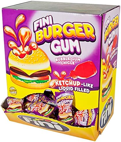 Fini Burger Bubble Gum (Pack of 200)