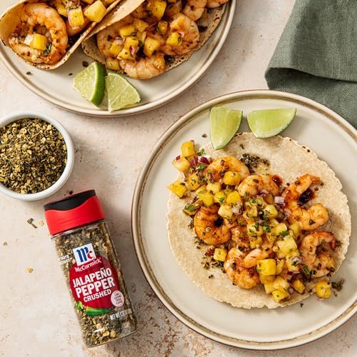 McCormick Crushed Jalapeño Pepper, 1.37 oz (Pack of 6)