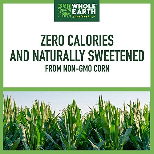 WHOLE EARTH 100% Erythritol Zero Calorie Plant-Based Sugar Alternative, 4 Pound Pouch (Packaging May Vary )