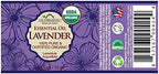 US Organic 100% Pure Lavender Essential Oil, Directly sourced from Bulgaria, USDA Certified Organic, Undiluted, for Diffuser, Humidifier, Massage, Skin, Hair Care, Non GMO, 10 ml