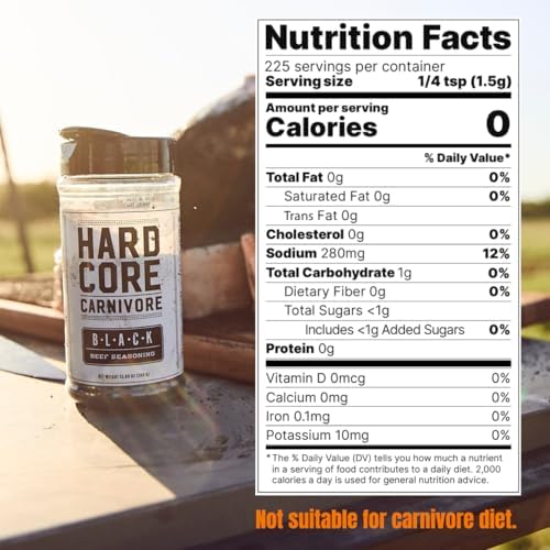 Hardcore Carnivore Black & Red Seasoning Combo Pack | Texas-Made Rubs for Steak, Brisket, Pork, Chicken, BBQ, Grilling and Smoking