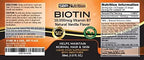 MAX Absorption Biotin Liquid Drops, 10000mcg of Biotin Per Serving, 60 Serving, No Artificial Preservatives, Vegan Friendly, Supports Healthy Hair Growth, Strong Nails and Glowing Skin, Made in USA