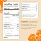 Four Sigmatic Original Focus Mushroom Coffee Latte | Plant-Based Organic Instant Latte with Lion’s Mane Mushroom for Focus and Mental Clarity | Made With Just 5 Organic Ingredients | 4.23 oz Bag