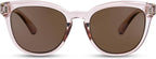 Reading Sunglasses for Women, Full Lens Cateye Sun Readers with Built-in Outdoor Readers Sunglasses UV400 Protection