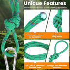 MaxxHaul 3/8-inch x 50 ft Diamond Braided Polypropylene Rope - 500 lb Load Capacity, Weather & UV Resistant Utility Cord - Ideal for Camping and DIY Projects (50227)