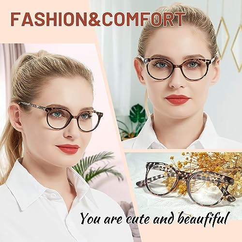 OCCI CHIARI Narrow Reading Glasses Women Colorfull Cute Readers for Petite Face(Tortoise 1.75+) 1.0 1.25 1.5 1.75 2.0 2.25 2.5 2.75 3.0 3.5 4.0 5.0 6.0