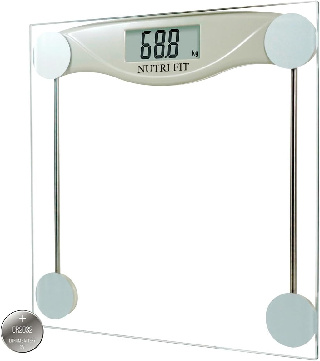 Digital Bathroom Scale for Body Weight, Precision Weighing Scale for Weight Loss, High Accuracy Measurements, 330 Pounds, Step on Technology