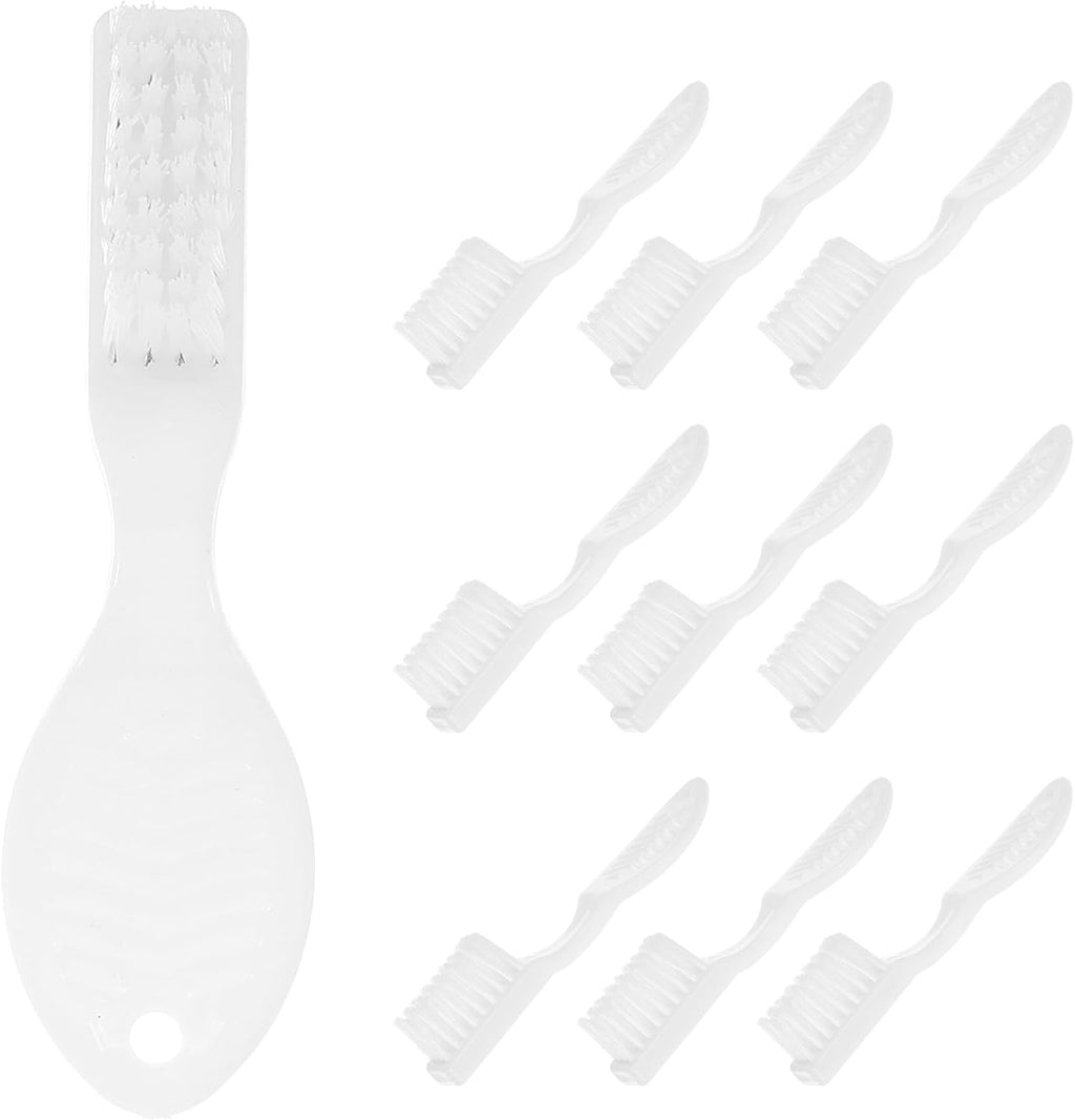 10pcs Small Portable Prison Toothbrushes Soft Short Handle Anti-self- Manual Toothbrushes for Daily Oral Care