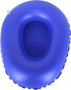 Portable Air Bedpan Inflatable Cushions Potty Washable Air Inflation Bed Pans for Home Hospital Elderly Bedridden Females Inflatable Stool Toilet Nursing Toilet