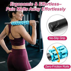 ZanLLW Massage Roller, Muscle Roller Stick, Therapy Roller Stick for Legs, Calf, Thigh, Lipo Roller for Relief Muscles, Deep Tissue Massage Rolling Pin for Trigger Points, Help Sore Muscle Recovery