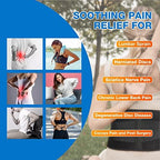 Gel Ice Pack for Back, ARRIS Back Ice Wrap with Support Belt for Pain Relief, Flexible Hot Cold Therapy Back Brace for Waist, Lower Lumbar, Injuries, Sciatic Nerve…