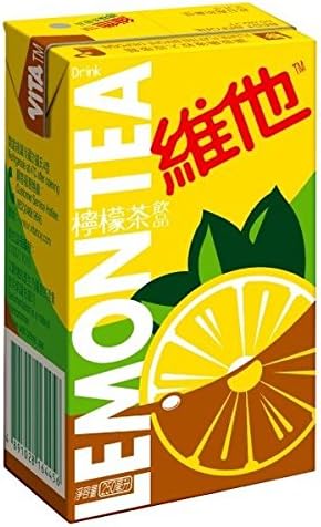Vitasoy Vita Drink Lemon Tea, 8.45oz (Pack of 24)