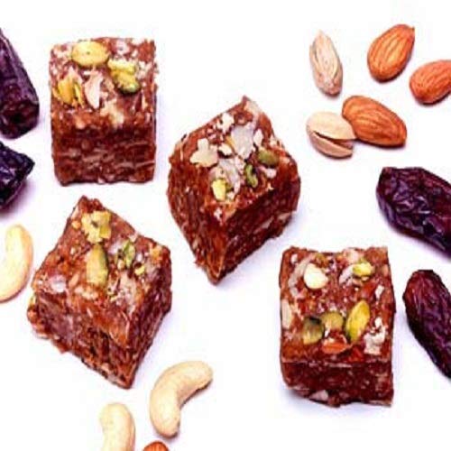Ghasitaram Gifts Indian Sweets - Mother's Day Gifts - SUGARFREE KHAJUR BARFI 400 GMS