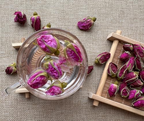 OneDove Dried Rose Petals and Rose Buds -1 Pound Food grade - Use in Tea, Baking, Making Water, essential oil, Wedding Confetti