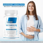 (2 Pack) Metabolyn Capsules - Original Metabolyn All Natural Advanced Formula Supplement Support Health - Maximum Strength, Daily Premium for Overall Health & Wellness, 120 Capsules for 2 Months
