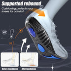 1 Pair EVA Sports Insoles Arch Support Running Shock-Absorption Shoe Pads Foot Care Soft Cushions Inserts Orthopedic Insole EU45-46