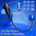 Penis Vibrator Vibrating Urethra Sound: Silicone Penis Plug Sounding Rod with 9 Vibration, Sex Toys - Catheters & Sounds Prostate Stimulator with Led, Urethral Vibrator BDSM Sex Toys for Men