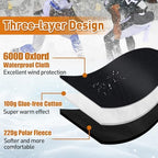 Football Hand Warmer Pouch- Soft Warm Windproof Sports Hand Warming Pouch with Zipped Pocket Adjustable Strap, Youth Hand Warmer Hand Muff for Football Hiking Camping Cycling Outdoor Recreation