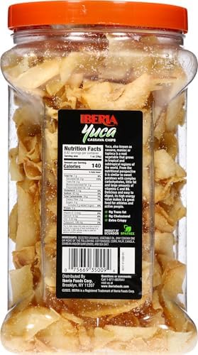 Iberia Yuca/Cassava Chips, 8.8 oz