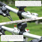 2 Pcs Cane Holder for Walker, Black Cane Holder, Universal Aaccessories for Walkers for Wheelchairs, Bicycles and Electric Vehicles, 360° Rotating Design