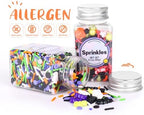 Edible Halloween Sprinkles, Tombstone Cupcake Toppers, Halloween Cake Decorations, Bloody Candy Bones, Pumpkin Cupcake Toppers, Ice Cream, Cookies, Macaron, Chocolate, Cakecicles(120g/4.2oz)