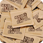 Sugar In The Raw Turbinado Cane Sugar Packets, 100 Ct, Pure, All-Natural Turbinado Sugar, Non-GMO Project Verified, Kosher, Vegan and Gluten Free