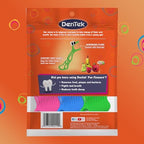 DenTek Fun Flossers – Kids Floss Picks with Wild Fruit Flavor, 75 Count, Pack of 6