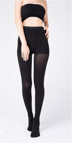 23-32 mmHg Compression Pantyhose Stockings, Prevent Blood Clots, Speed Up Recovery Best Graduated Compression,Black,XXL