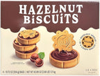 Le..Chic Patissier Hazelnut Filled Biscuits, 10.72 oz, 4-count